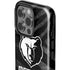 NBA Memphis Grizzlies Black Animal Print iPhone 14 Pro Impact Case