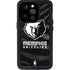 NBA Memphis Grizzlies Black Animal Print iPhone 14 Pro Waterproof Case