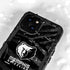 NBA Memphis Grizzlies Black Animal Print iPhone 15 Waterproof Case