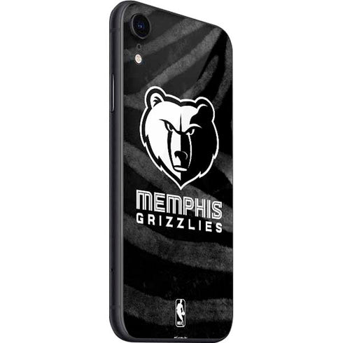 NBA Memphis Grizzlies Black Animal Print iPhone SE (2nd & 3rd Gen) Skin