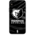 NBA Memphis Grizzlies Black Animal Print iPhone XS Max Skin