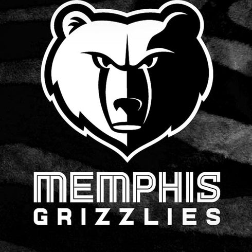 NBA Memphis Grizzlies Black Animal Print iPhone XS Max Skin