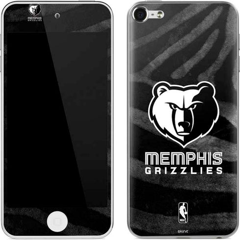 NBA Memphis Grizzlies Black Animal Print Apple iPod Skin