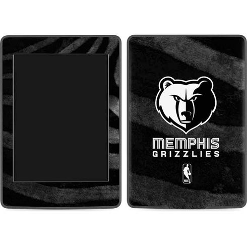 NBA Memphis Grizzlies Black Animal Print Amazon Kindle Skin