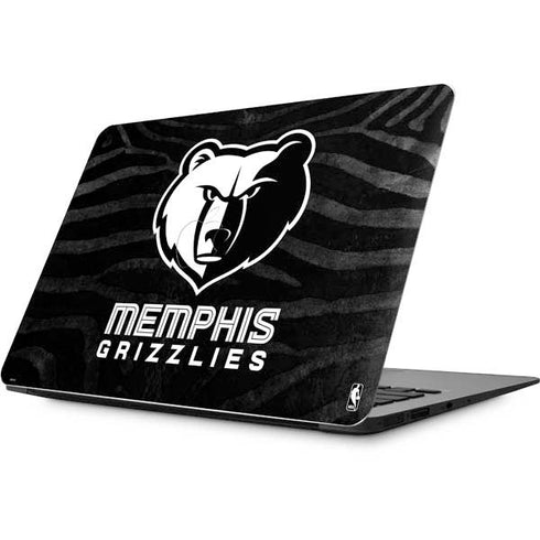 NBA Memphis Grizzlies Black Animal Print Apple MacBook Skin
