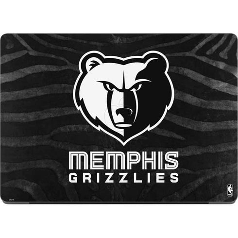 NBA Memphis Grizzlies Black Animal Print MacBook Pro 14in (2021-24) Skin