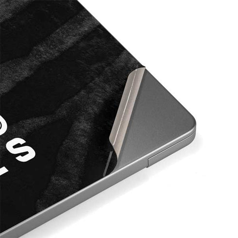 NBA Memphis Grizzlies Black Animal Print MacBook Pro 14in (2021-24) Skin