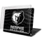 NBA Memphis Grizzlies Black Animal Print MacBook Pro 15in (2016-19) Case plus Skin