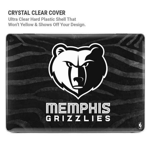 NBA Memphis Grizzlies Black Animal Print MacBook Pro 16in (2021-25) Case plus Skin