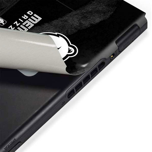 NBA Memphis Grizzlies Black Animal Print Nintendo Switch Bundle Skin