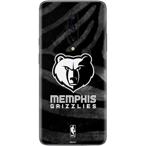 NBA Memphis Grizzlies Black Animal Print OnePlus 7 Pro Skin