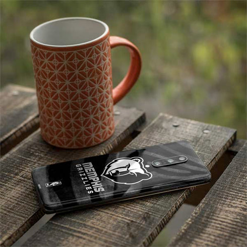 NBA Memphis Grizzlies Black Animal Print OnePlus 7 Pro Skin