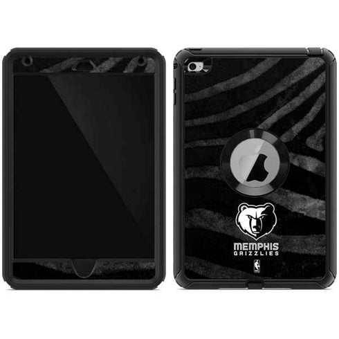 NBA Memphis Grizzlies Black Animal Print Otterbox Defender iPad Skin