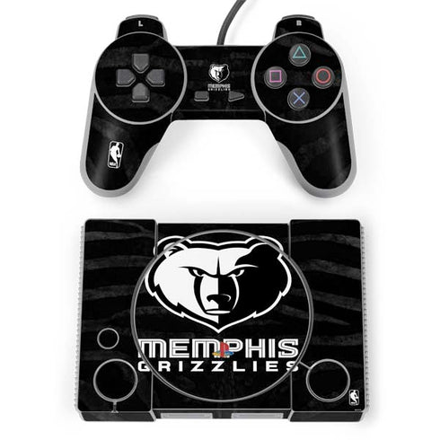 NBA Memphis Grizzlies Black Animal Print PlayStation Classic Bundle Skin