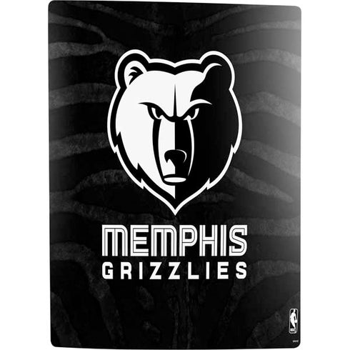 NBA Memphis Grizzlies Black Animal Print PS5 Digital Edition Bundle Skin