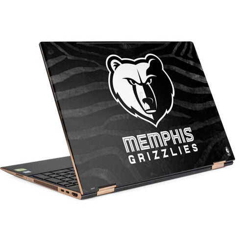 NBA Memphis Grizzlies Black Animal Print HP Spectre Skin
