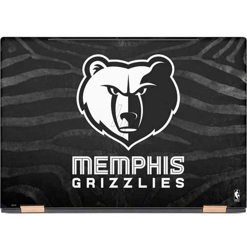 NBA Memphis Grizzlies Black Animal Print HP Spectre Skin