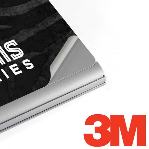 NBA Memphis Grizzlies Black Animal Print Surface Book 2 13.5in Skin