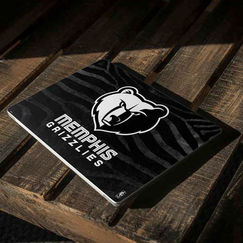 NBA Memphis Grizzlies Black Animal Print Surface Laptop 2 Skin