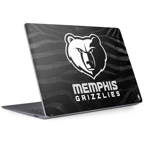 NBA Memphis Grizzlies Black Animal Print Surface Laptop 3 13.5in Skin
