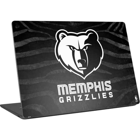 NBA Memphis Grizzlies Black Animal Print Surface Laptop 4 15in Skin