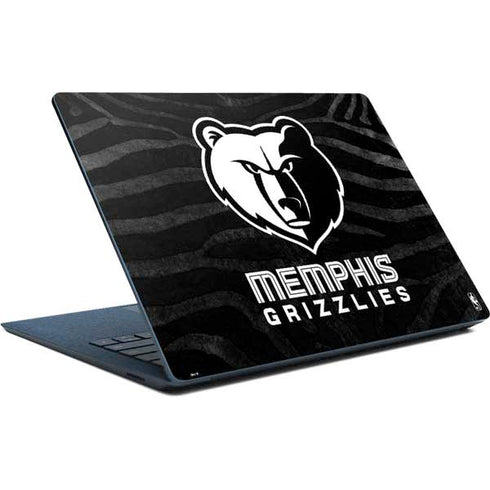 NBA Memphis Grizzlies Black Animal Print Surface Laptop Skin