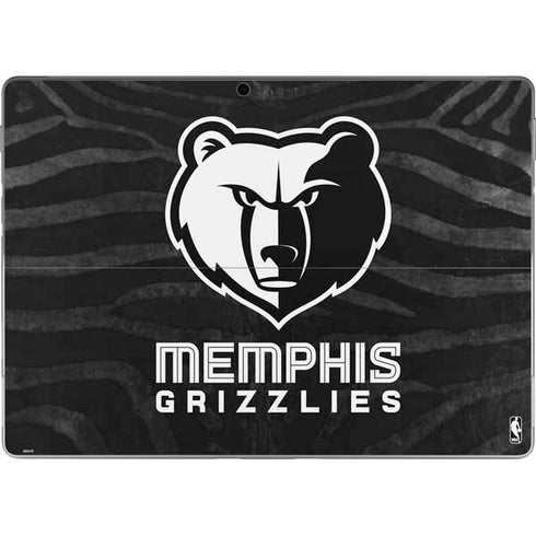 NBA Memphis Grizzlies Black Animal Print Surface Pro 9 Skin