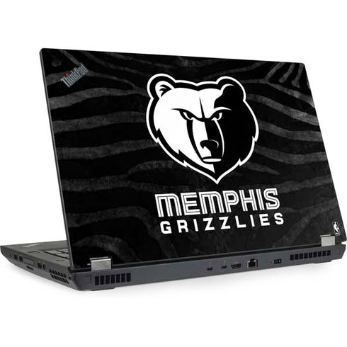 NBA Memphis Grizzlies Black Animal Print Lenovo ThinkPad Skin