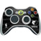 NBA Memphis Grizzlies Black Animal Print Xbox 360 Wireless Controller Skin