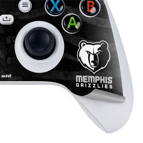 NBA Memphis Grizzlies Black Animal Print Xbox Series S Skins