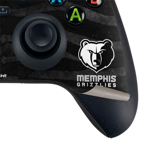 NBA Memphis Grizzlies Black Animal Print Xbox Series X Bundle Skin