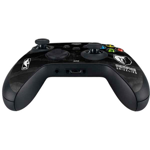 NBA Memphis Grizzlies Black Animal Print Xbox Series X Controller Skin
