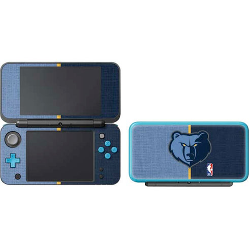 NBA Memphis Grizzlies Canvas Nintendo 2DS XL (2017) Skin