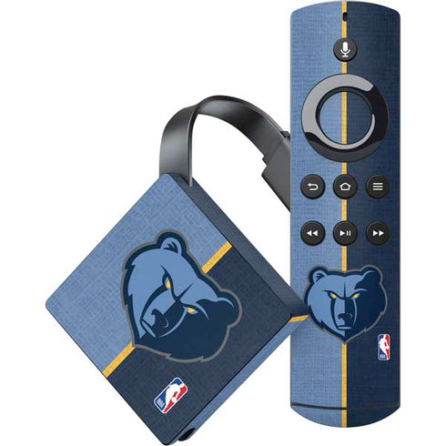 NBA Memphis Grizzlies Canvas Amazon Fire TV Skin