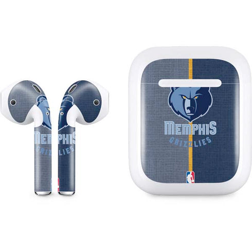NBA Memphis Grizzlies Canvas Apple AirPods Skin