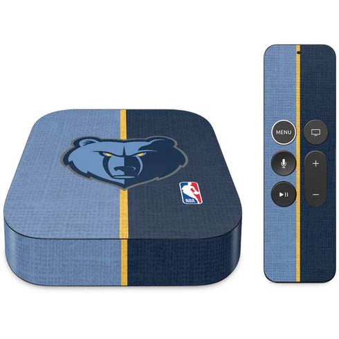 NBA Memphis Grizzlies Canvas Apple TV Skin