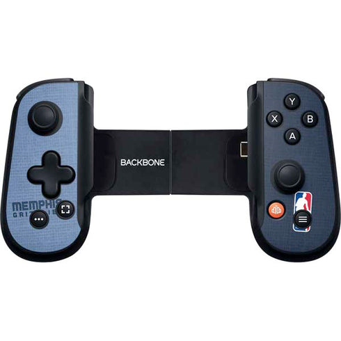 NBA Memphis Grizzlies Canvas Backbone One for iPhone Game Controller Skin
