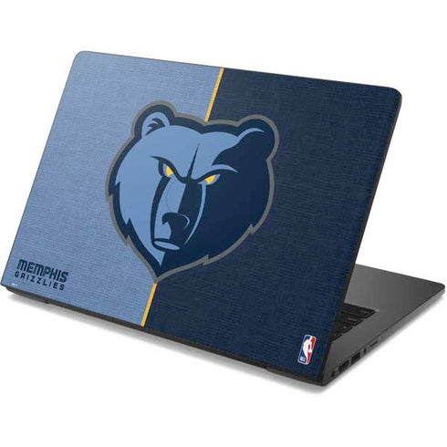 NBA Memphis Grizzlies Canvas Dell Chromebook Skin