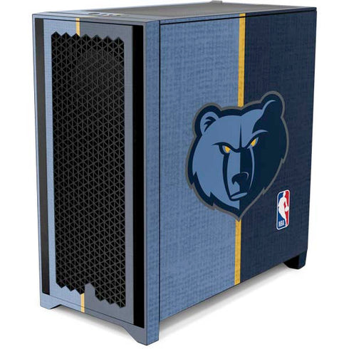 NBA Memphis Grizzlies Canvas Corsair 4000D Tempered Glass Mid-Tower ATX Case Skin