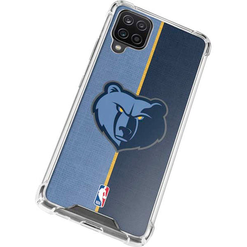 NBA Memphis Grizzlies Canvas Galaxy A12 Clear Case