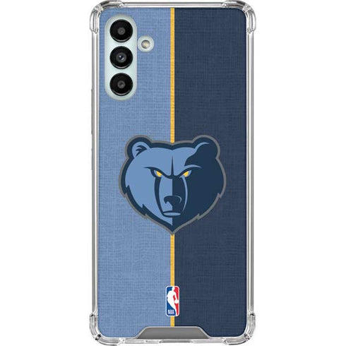 NBA Memphis Grizzlies Canvas Galaxy A13 5G Clear Case
