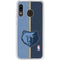 NBA Memphis Grizzlies Canvas Galaxy A20 Clear Case