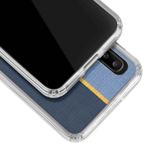 NBA Memphis Grizzlies Canvas Galaxy A20 Clear Case