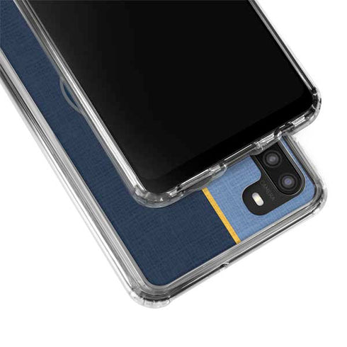 NBA Memphis Grizzlies Canvas Galaxy A21 Clear Case