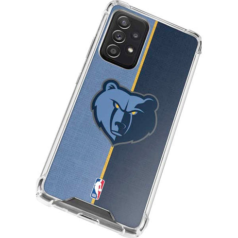 NBA Memphis Grizzlies Canvas Galaxy A52 5G Clear Case