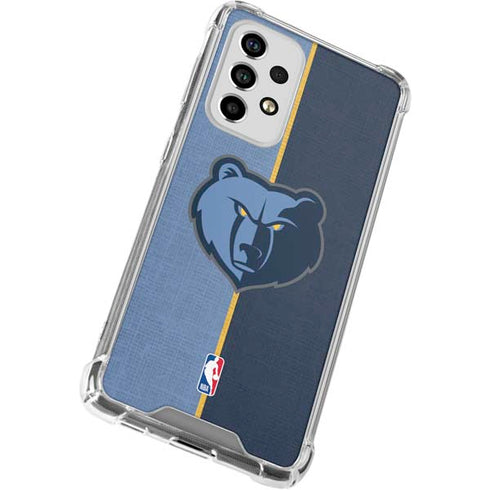 NBA Memphis Grizzlies Canvas Galaxy A53 5G Clear Case