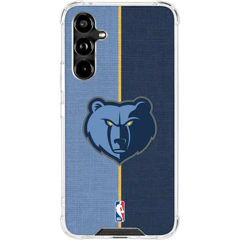 NBA Memphis Grizzlies Canvas Galaxy A54 5G Clear Case