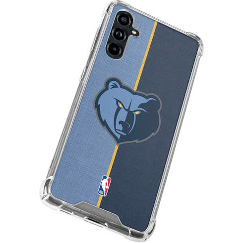 NBA Memphis Grizzlies Canvas Galaxy A54 5G Clear Case