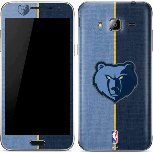 NBA Memphis Grizzlies Canvas Galaxy J3 Skin