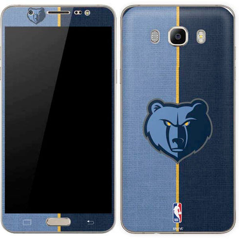 NBA Memphis Grizzlies Canvas Galaxy J7 Skin
